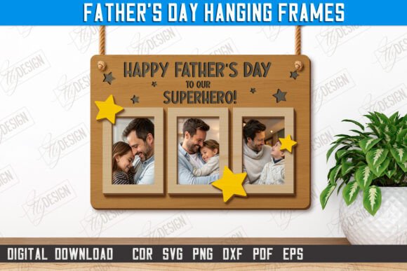 Download Father's Day Hanging Frames | Gift Idea - Gift Collection