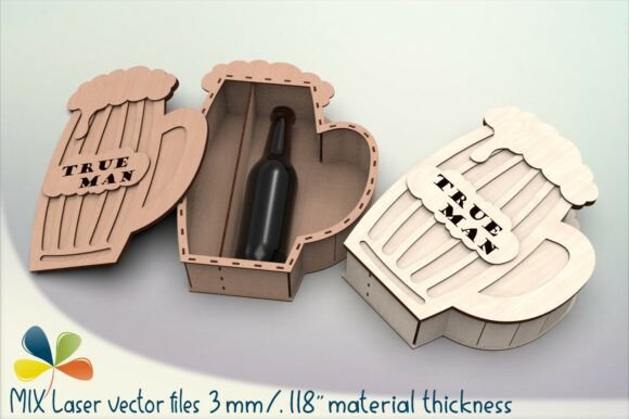 Download Beer Mug Gift Box Svg Father's Day - Premium Resources