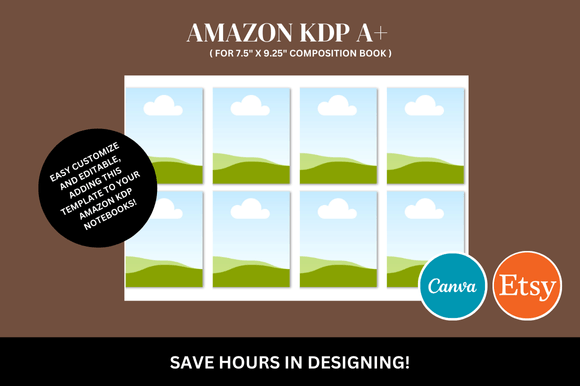 Download Amazon KDP a+ Canva Mockup - Amazon kdp Collection